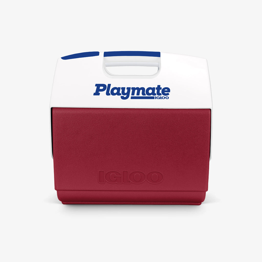 IGLOO 12424 Nevera Portátil Playmate Mini 3 Litros, Camping-Deportes, Rojo, 24x18x27