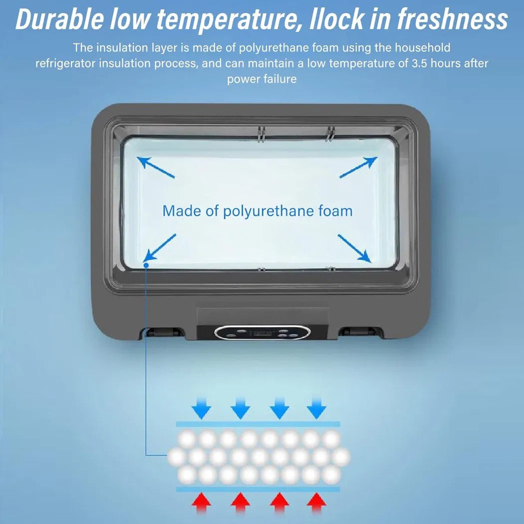 Nevera portátil 19 litros INUITZ Termoelectrica 12/220V