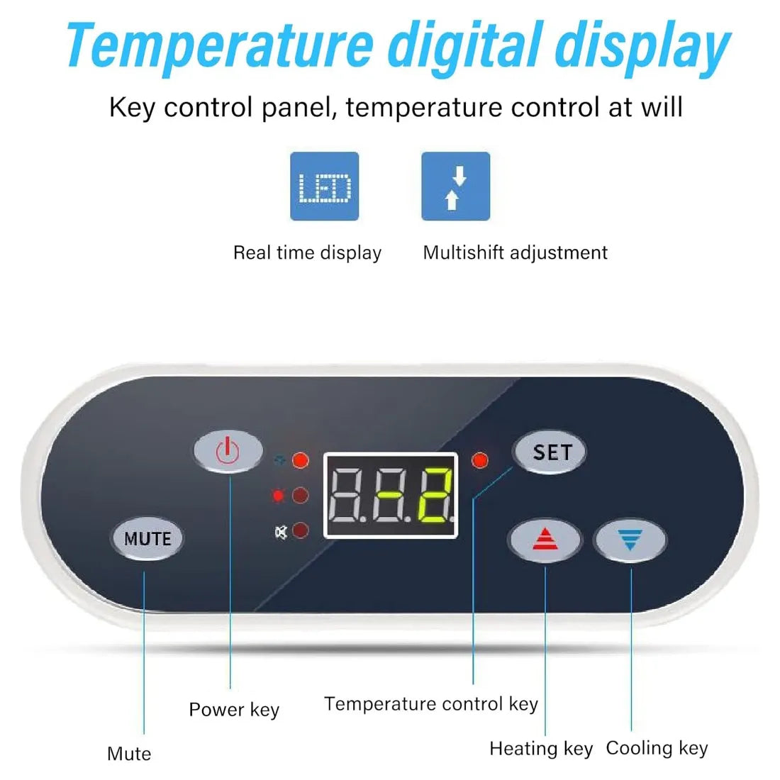 Nevera portátil 19 litros INUITZ Termoelectrica 12/220V