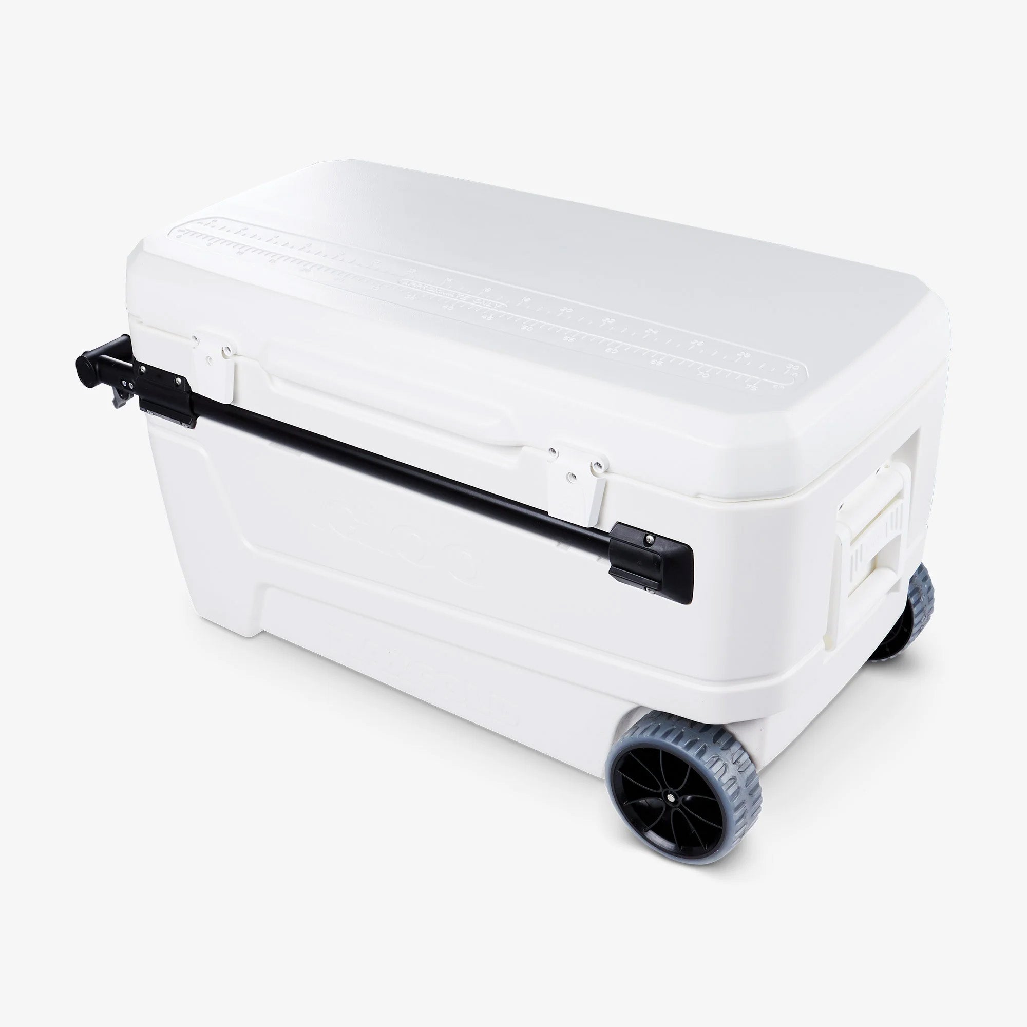 Nevera portátil con Ruedas 104 litros IGLOO GLIDE PRO 110 Blanca