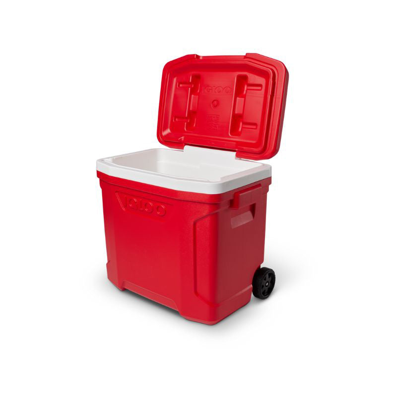 Nevera portátil con Ruedas 26 litros IGLOO PROFILE ROLLER 28 Roja