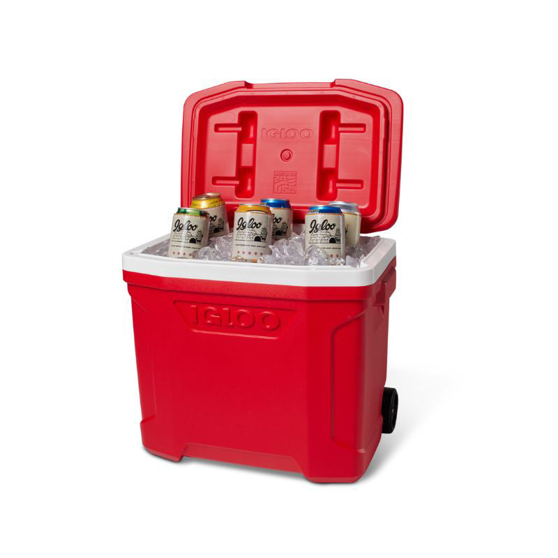 Nevera portátil con Ruedas 26 litros IGLOO PROFILE ROLLER 28 Roja