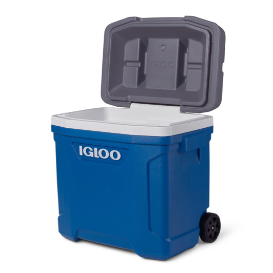 Nevera portátil con Ruedas 28 litros IGLOO LATITUDE 30 ROLLER Azul