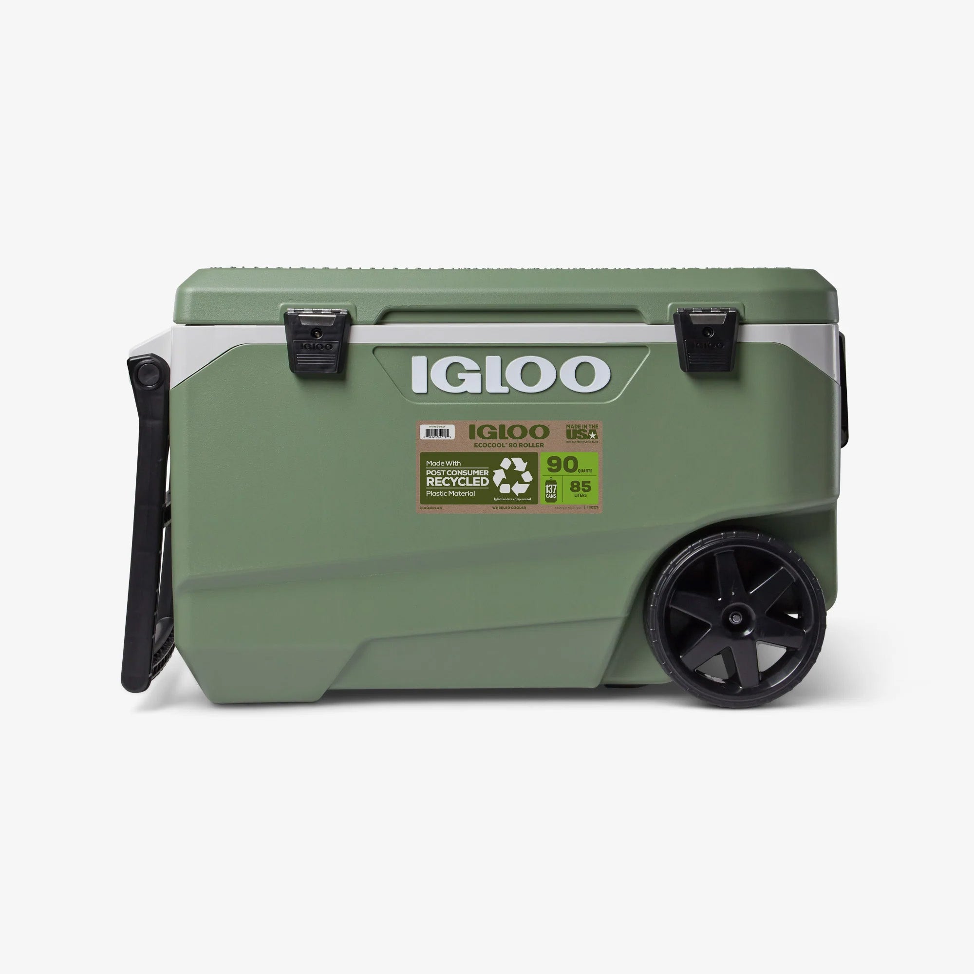 Nevera portátil con Ruedas 87 litros IGLOO ECOCOOL LATITUDE 90 ROLLER