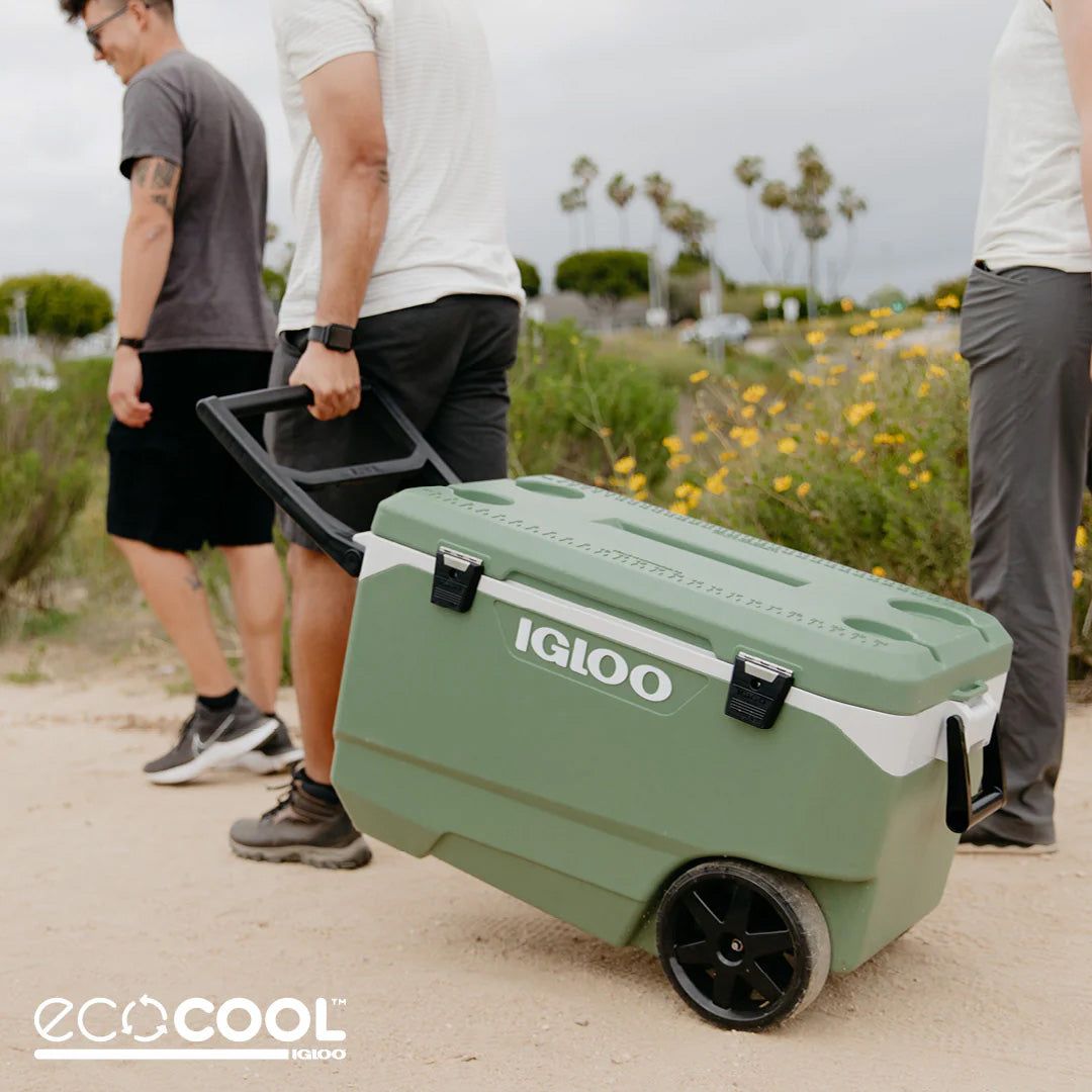 Nevera portátil con Ruedas 87 litros IGLOO ECOCOOL LATITUDE 90 ROLLER